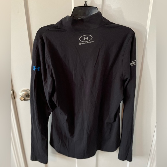 NWT Carolina Panthers Under Armor 1/4 Zip Pullover - Picture 3 of 3